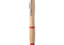 Kuličkové pero s bambusovým tělem a ABS částmi