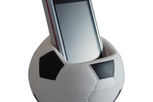 Antistres držák na mobil ve tvaru fobalového míče