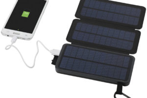 Solární powerbanka se dvěma panely, 8 000 mAh