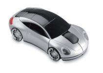 Bezdrátová myš ve tvaru auta