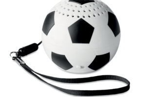 Bluetooth reproduktor ve tvaru fotbalového míče