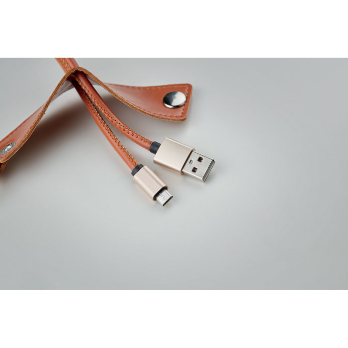 Klíčenka s micro-B USB 2A nabíjecí kabel
