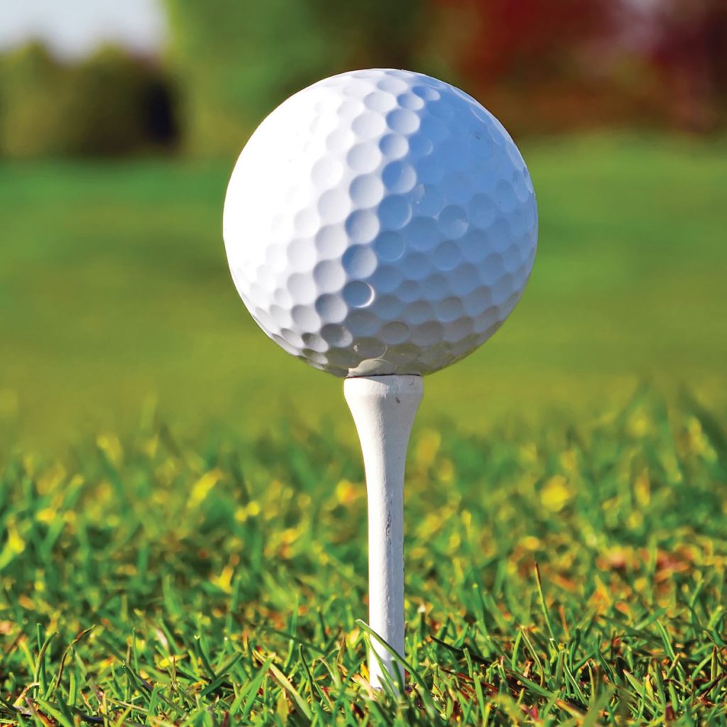 Plastový golfový míček