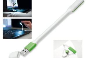Flexibilní 4 LED svítilna s USB konektorem