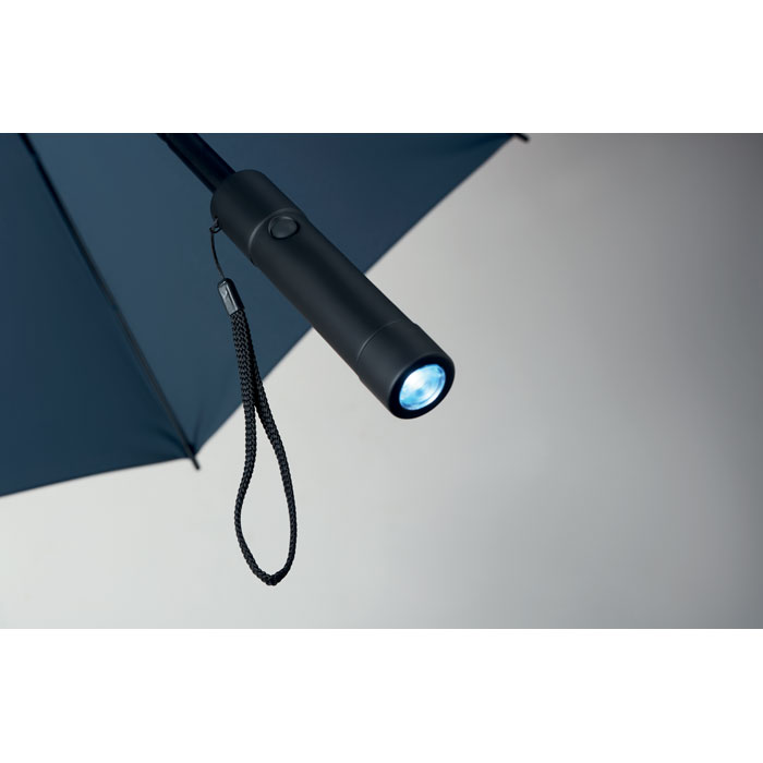 Manuální deštník s LED světlem