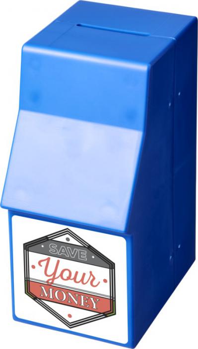 Plastový box na peníze - bankomat