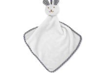 Plyšový dětský ručník s králíčkem