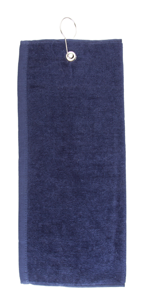 Golfový ručník s kovovým věšáčkem