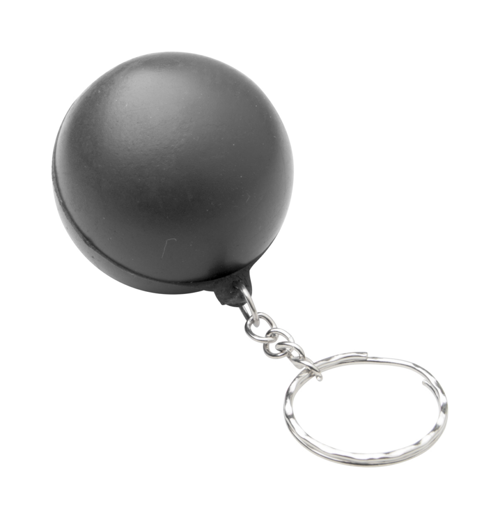 Antistresový balonek s kroužkem na klíče