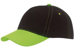 Baseballová čepice s barevným kšiltem