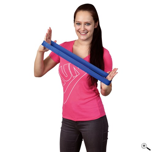 Reklamní elastické cvičební pásky v různých barvách a silách