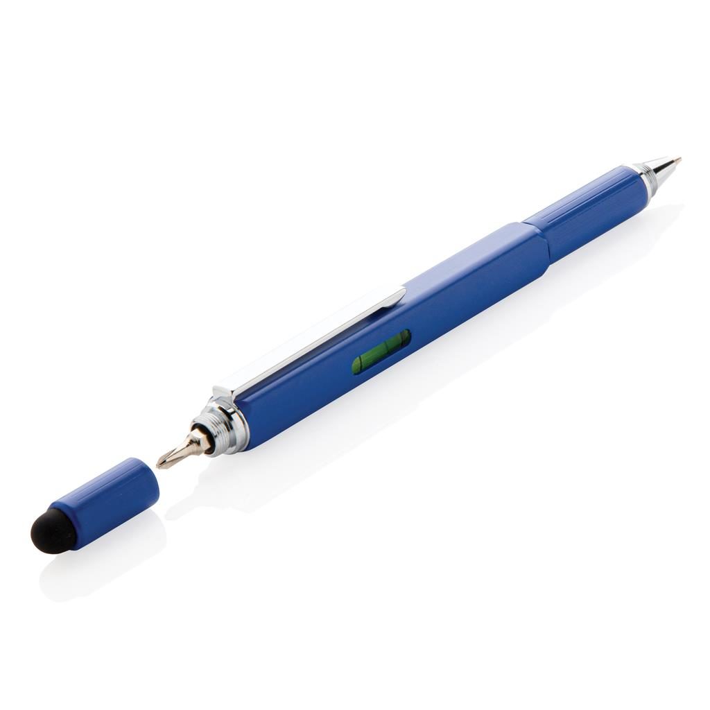 Reklamní multifunkční pero s pravítkem 7cm