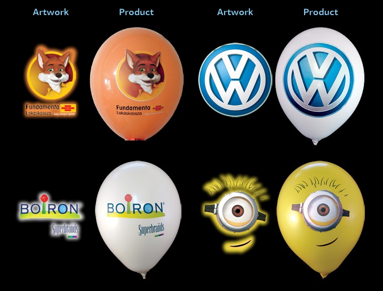 reklamní balonky